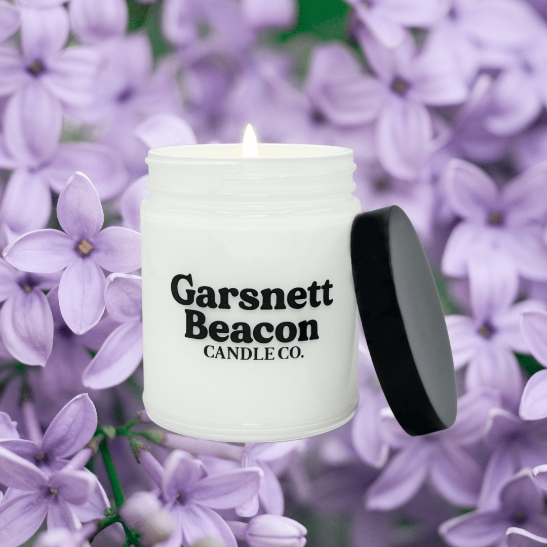 Lilac Soy Candle | Garsnett Beacon