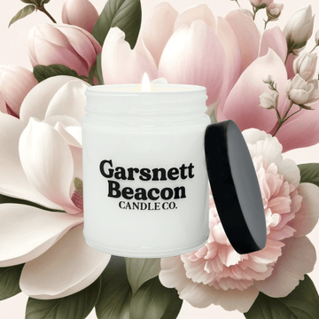 Magnolia & Peony Soy Candle | Garsnett Beacon