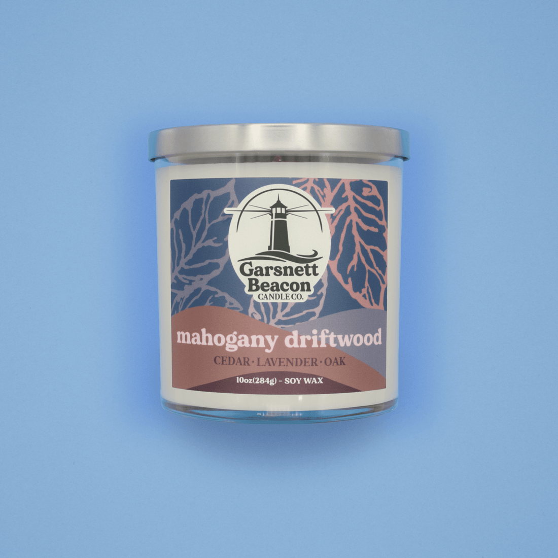 Mahogany Driftwood Soy Candle | Garsnett Beacon