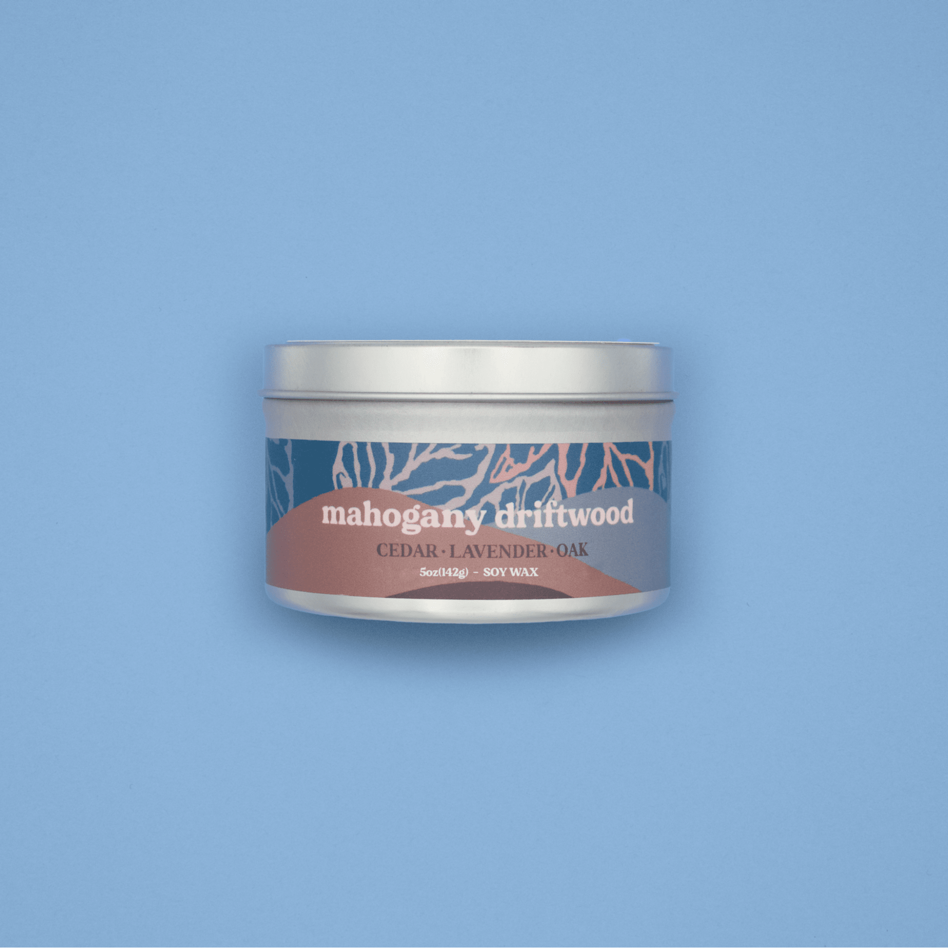 Mahogany Driftwood Soy Candle | Garsnett Beacon