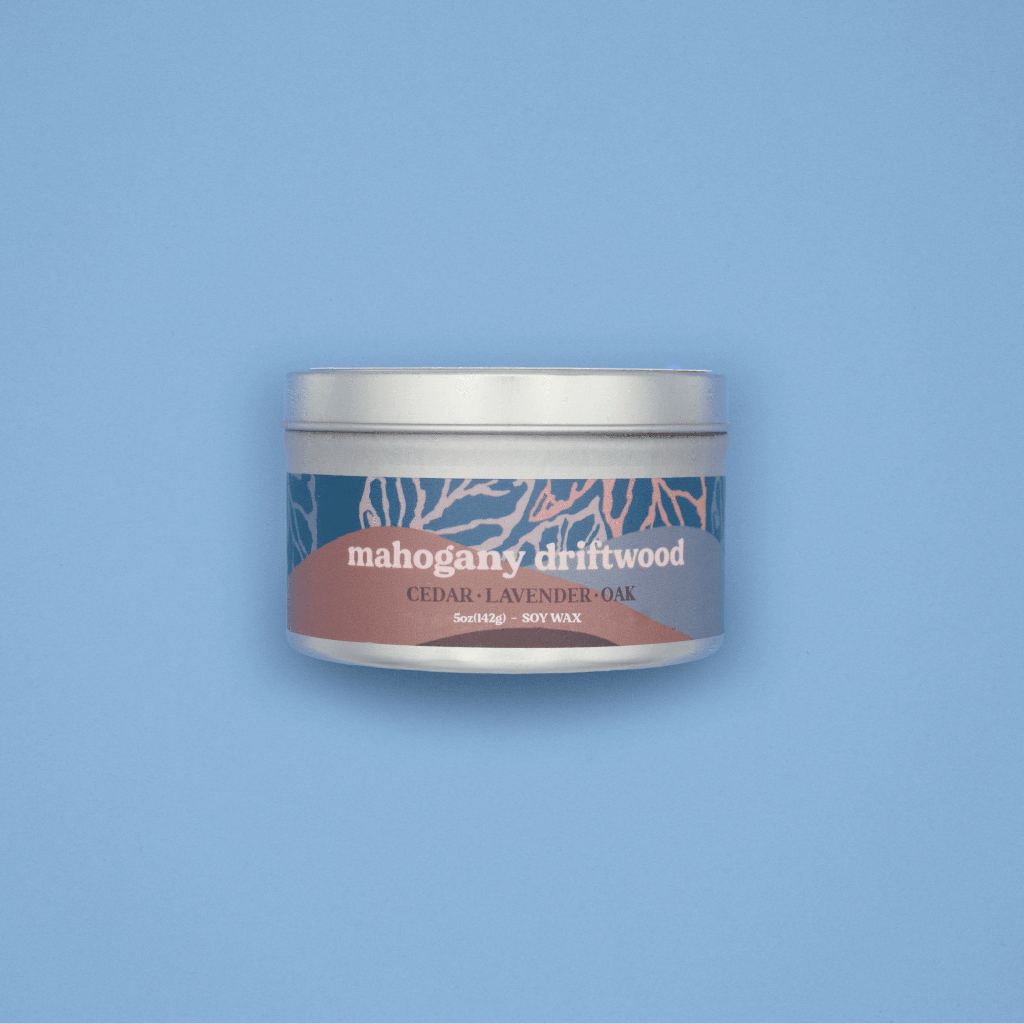 Mahogany Driftwood Soy Candle | Garsnett Beacon