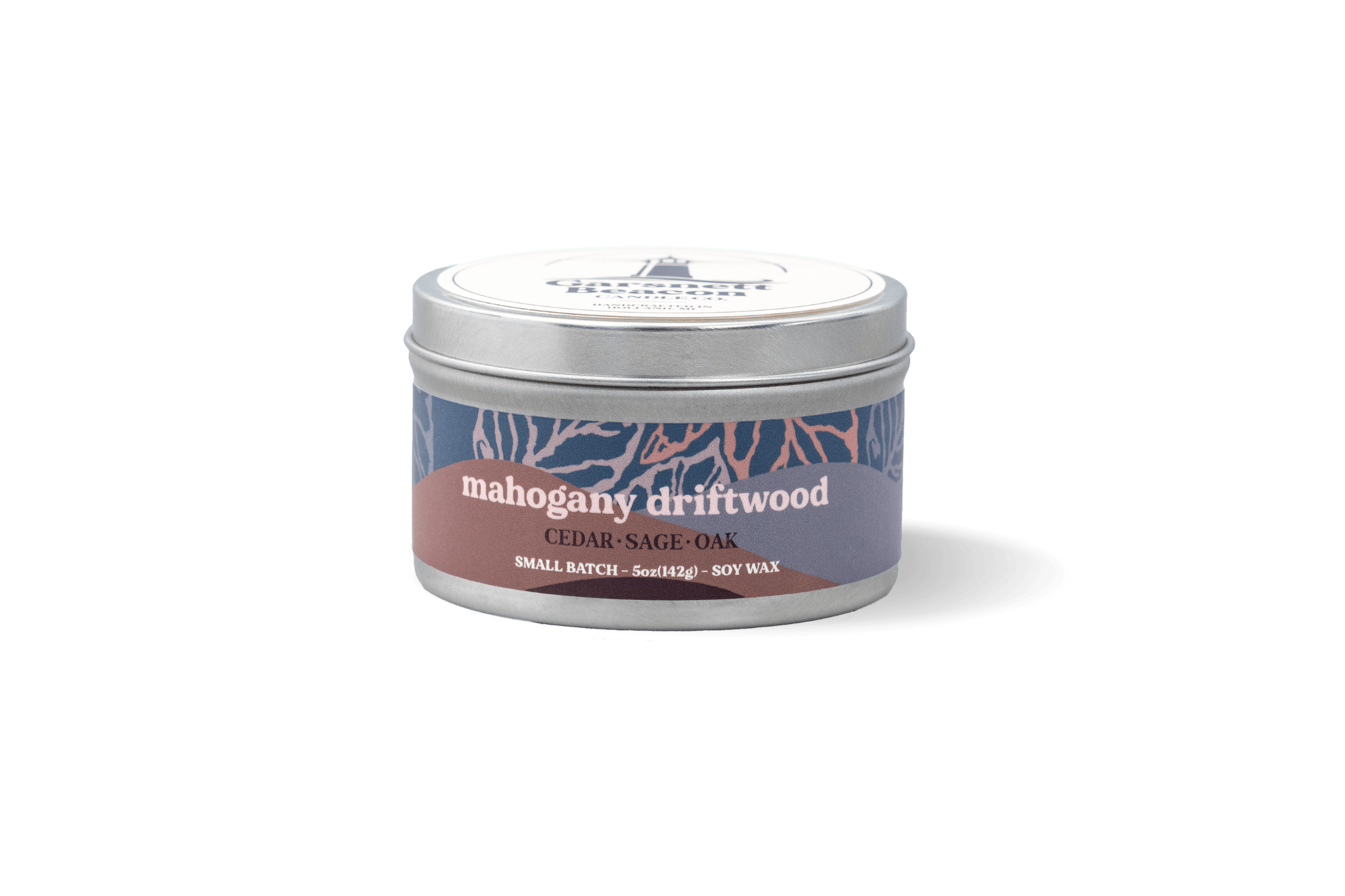 Mahogany Driftwood Candle - Cedar, Sage, Oak Scent