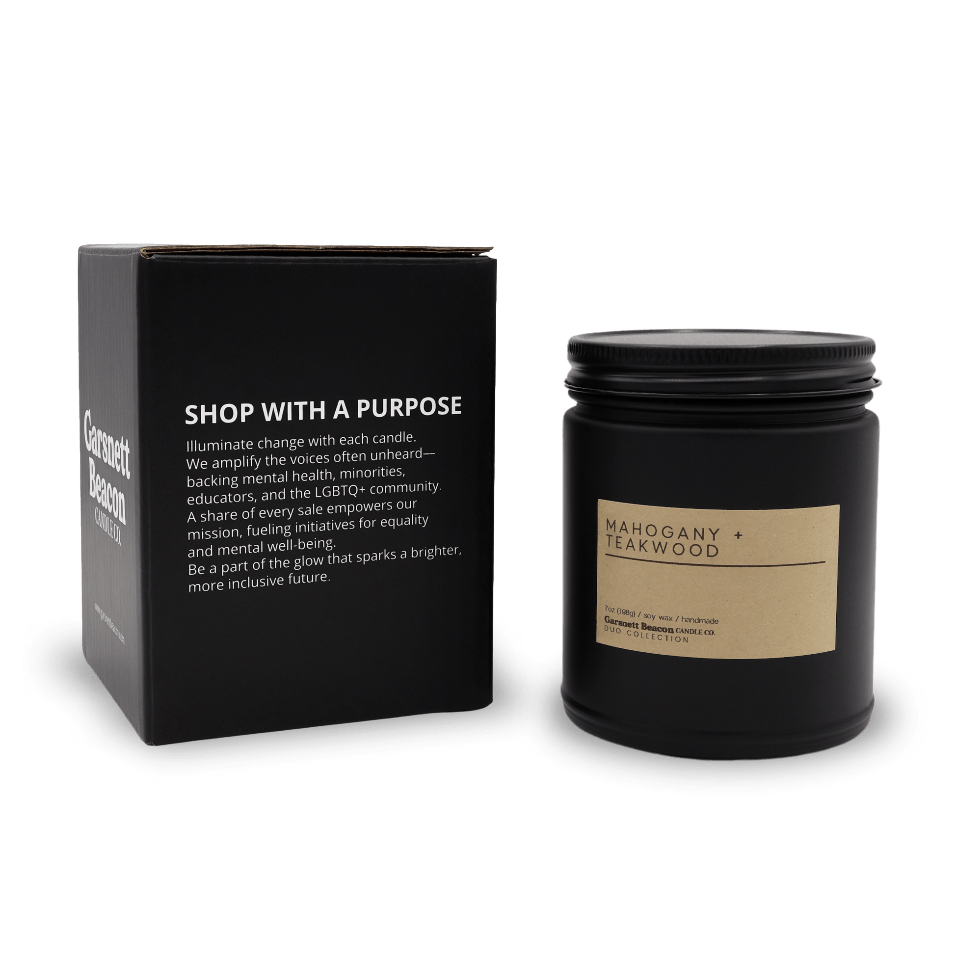 Mahogany + Teakwood OUT LOUD DUO Candles | Garsnett Beacon
