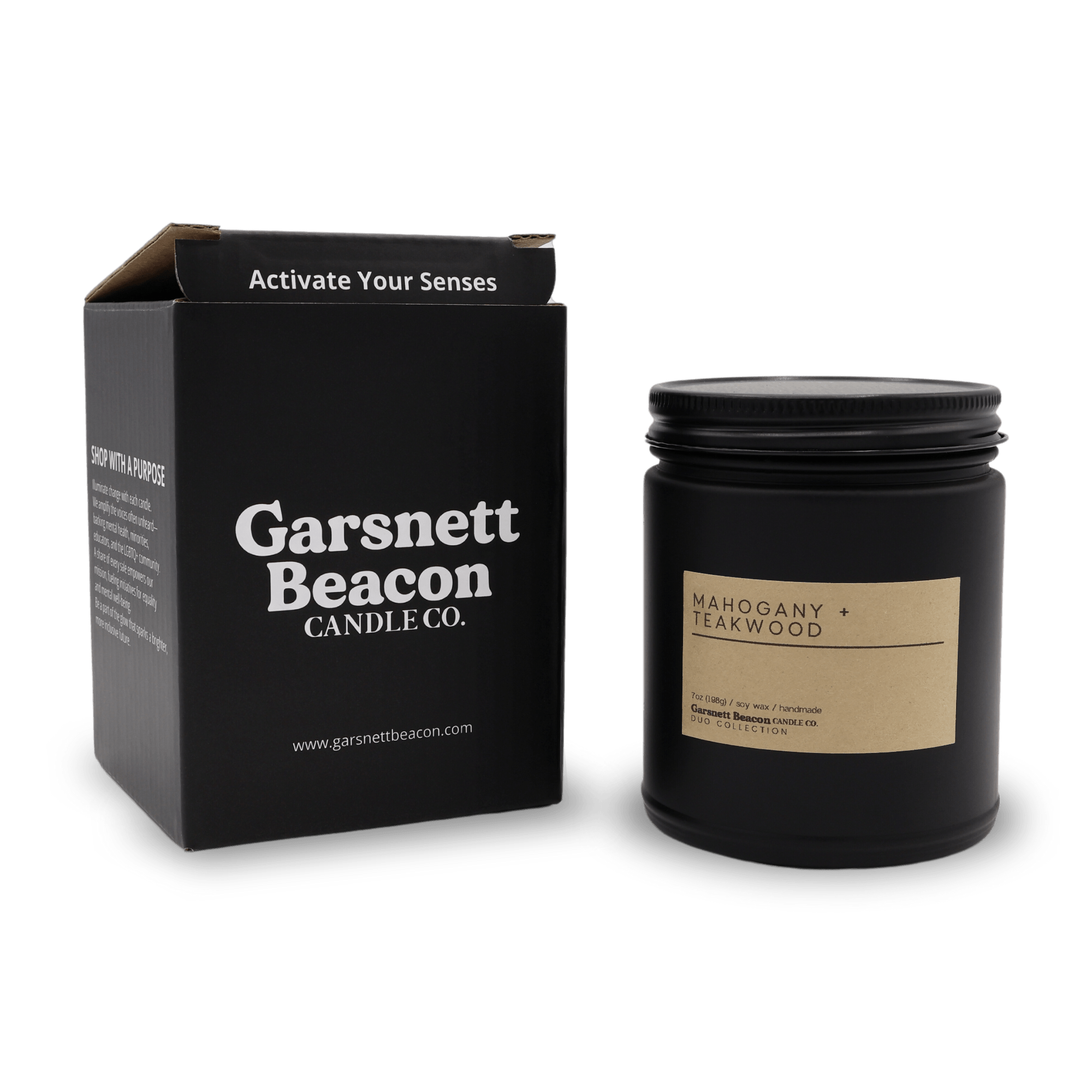 Mahogany + Teakwood OUT LOUD DUO Candles | Garsnett Beacon
