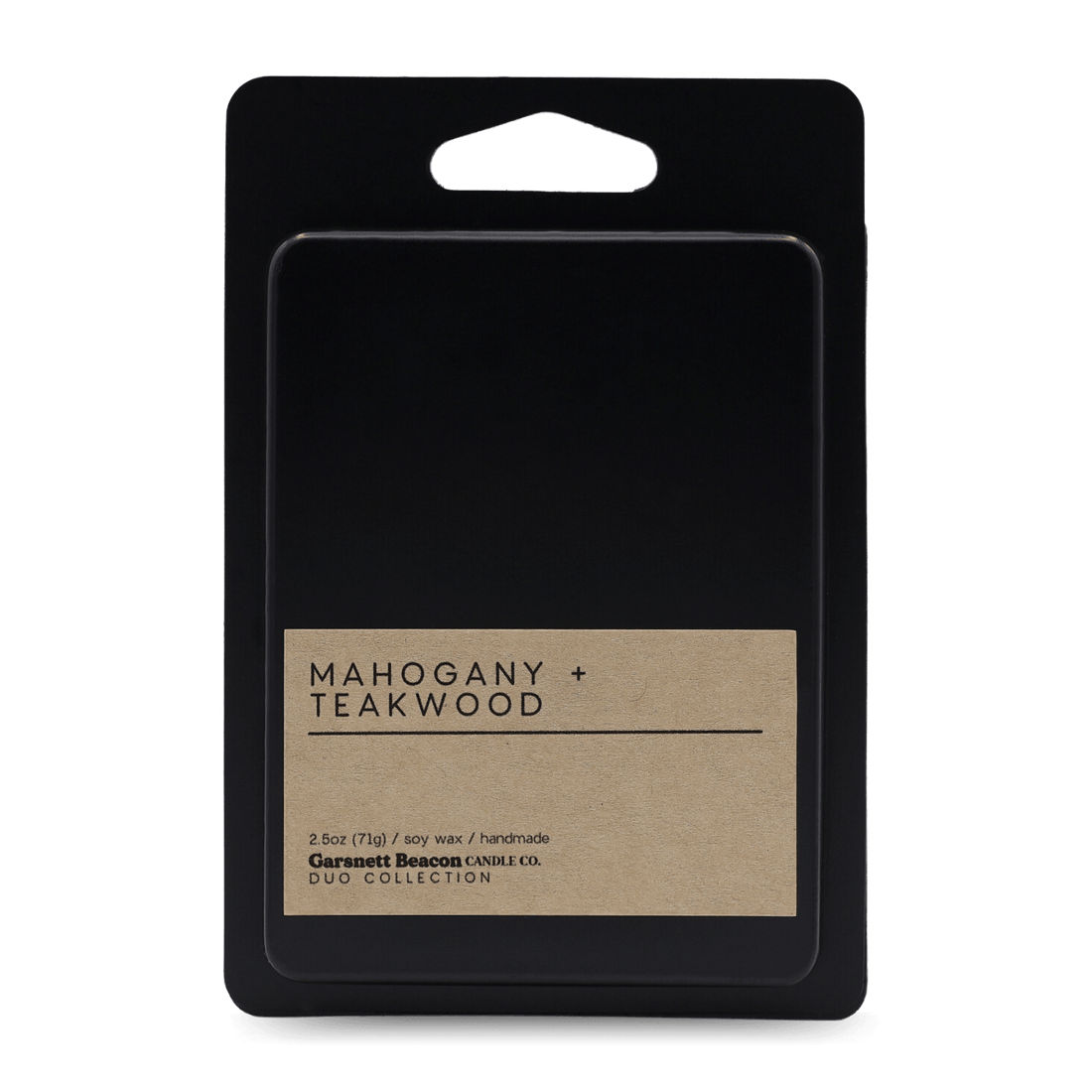 Mahogany + Teakwood Wax Melts | Garsnett Beacon