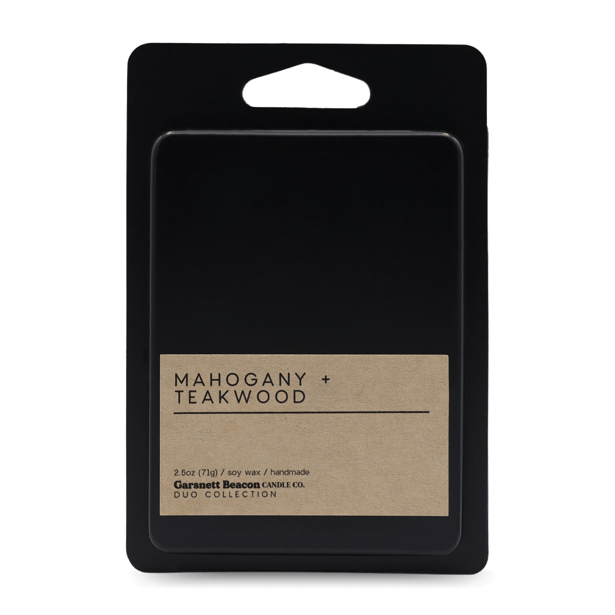Mahogany + Teakwood Wax Melts | Garsnett Beacon