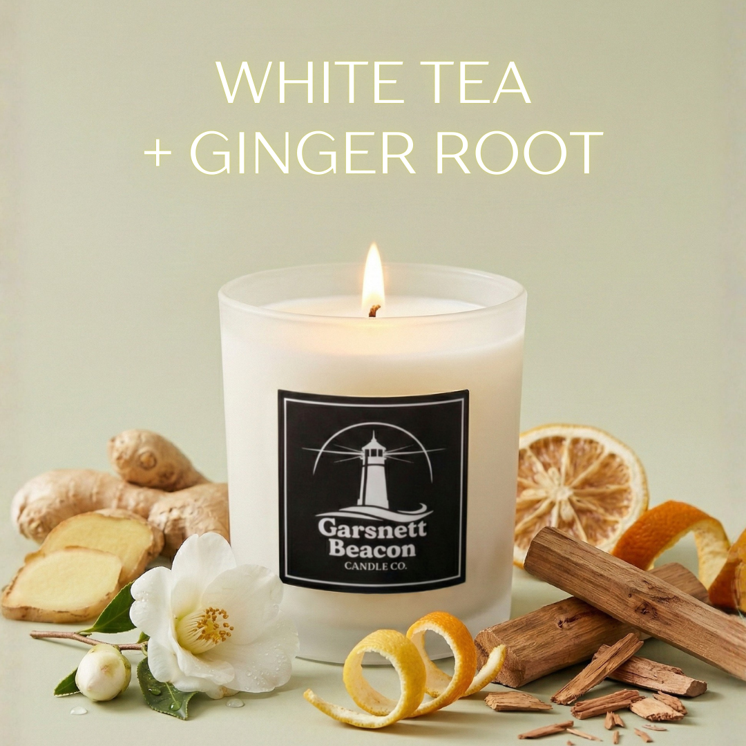 White Tea + Ginger Root - March Candle of the Month