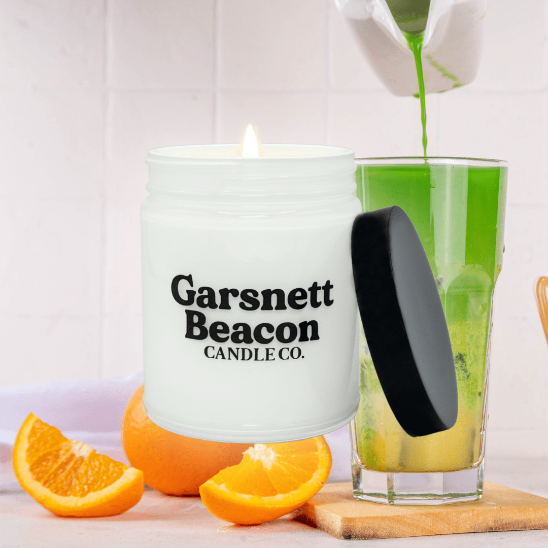 Matcha + Citrus Peel Soy Candle | Garsnett Beacon