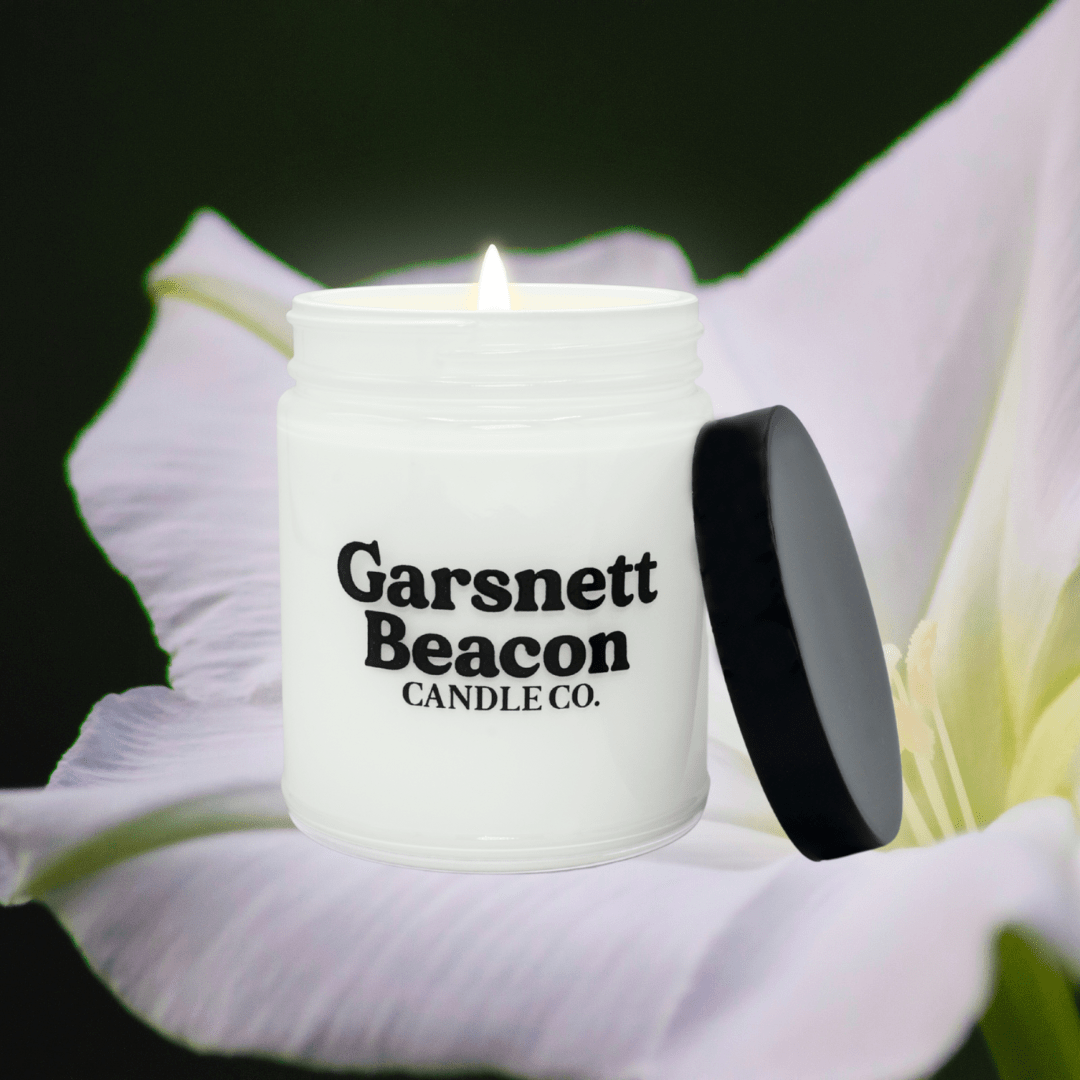 Moonflower Soy Candle | Garsnett Beacon