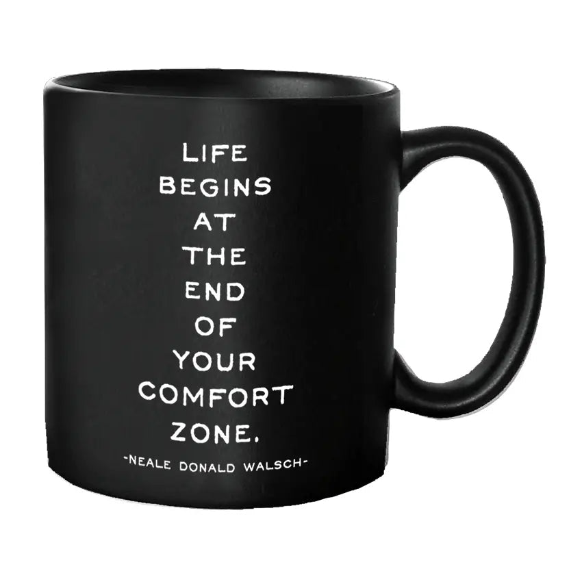 Life Begins Inspirational Mug | Garsnett Beacon