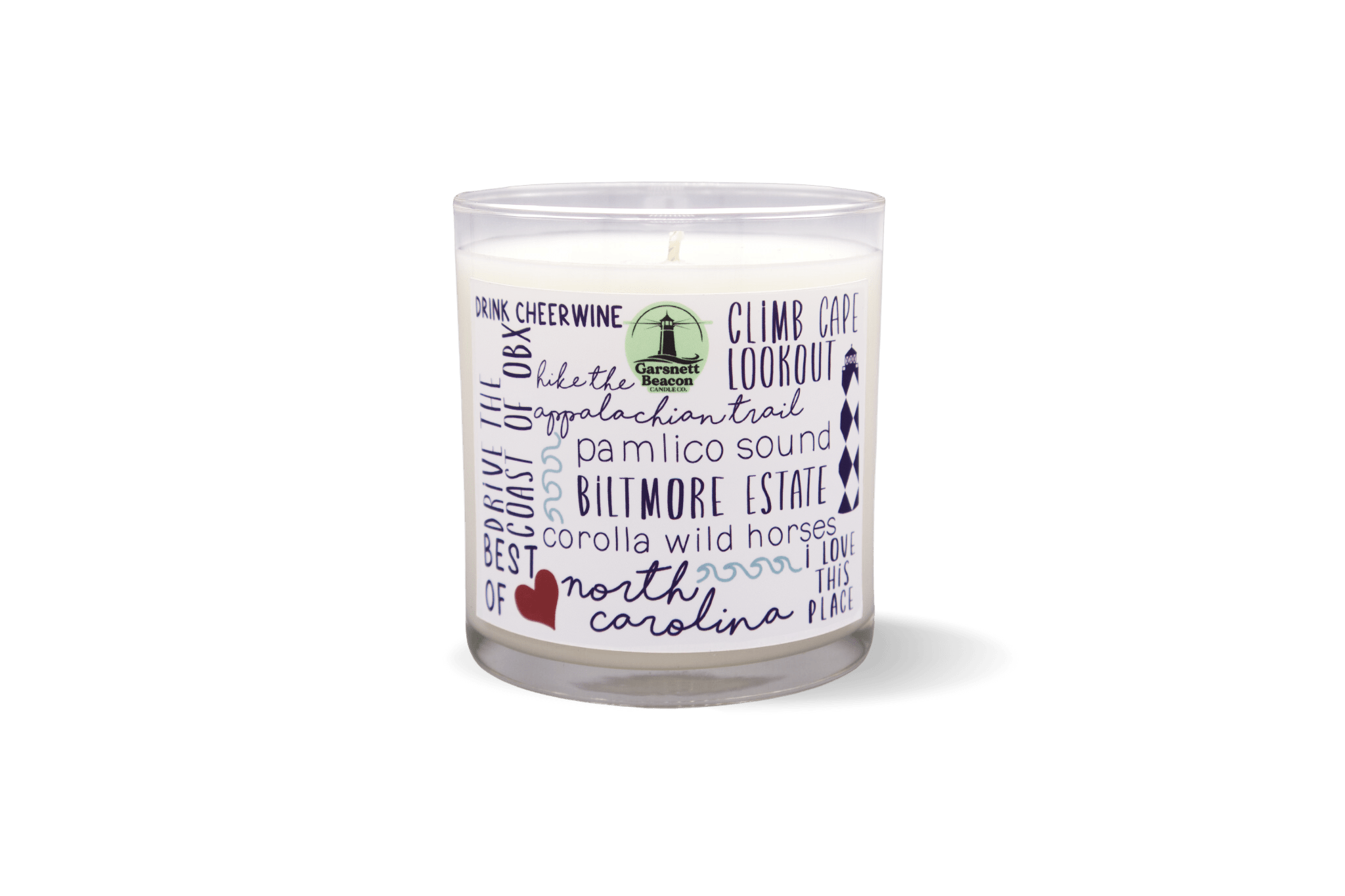 North Carolina - Things to Do Scented Candle