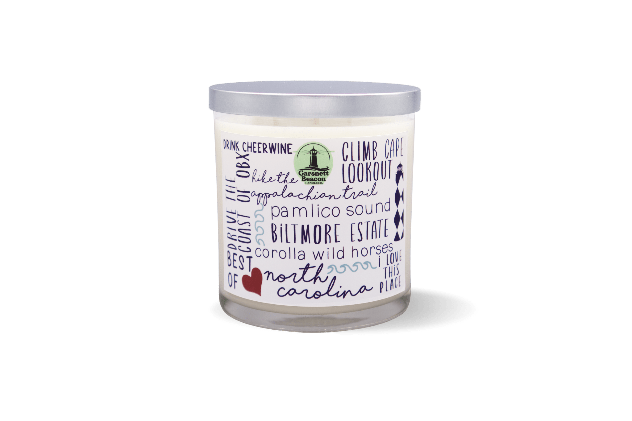 North Carolina - Things to Do Scented Candle