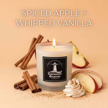 Spiced Apple + Whipped Vanilla - October Candle of the Month