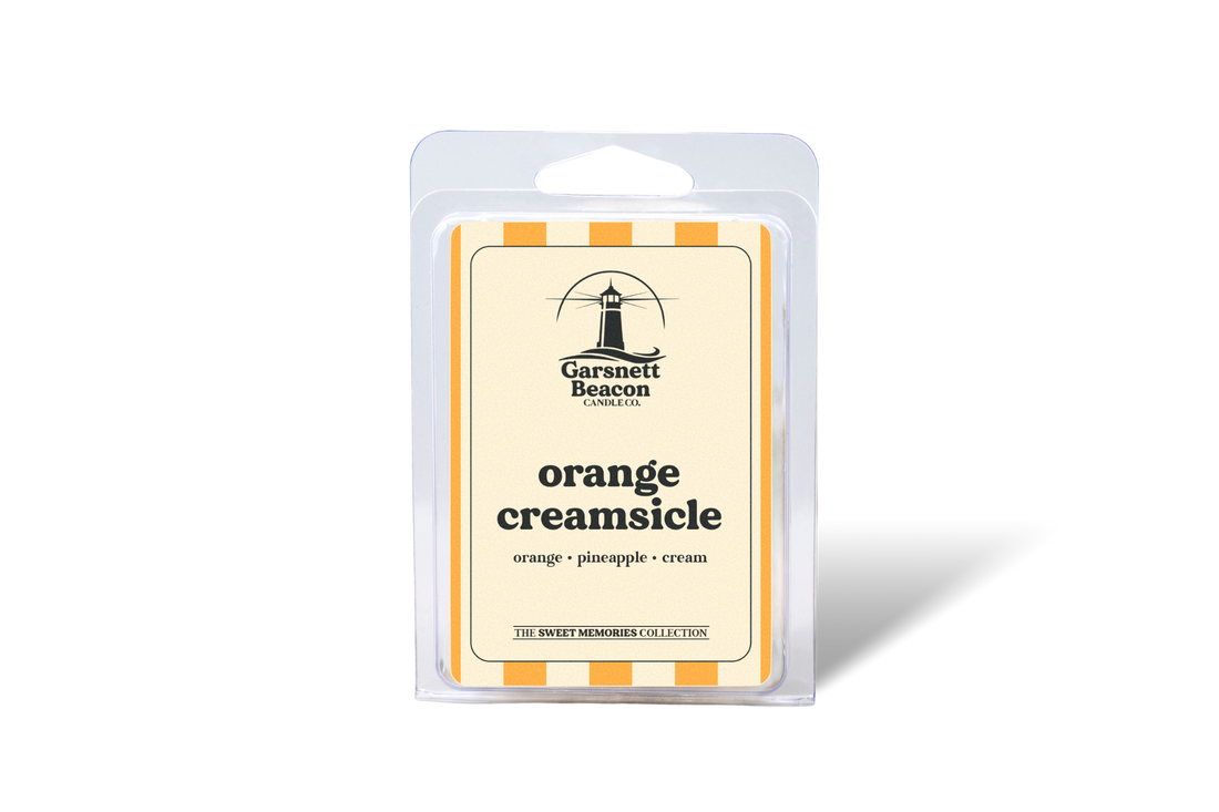 Orange Creamsicle Wax Melts - Orange, Pineapple, Cream Scent