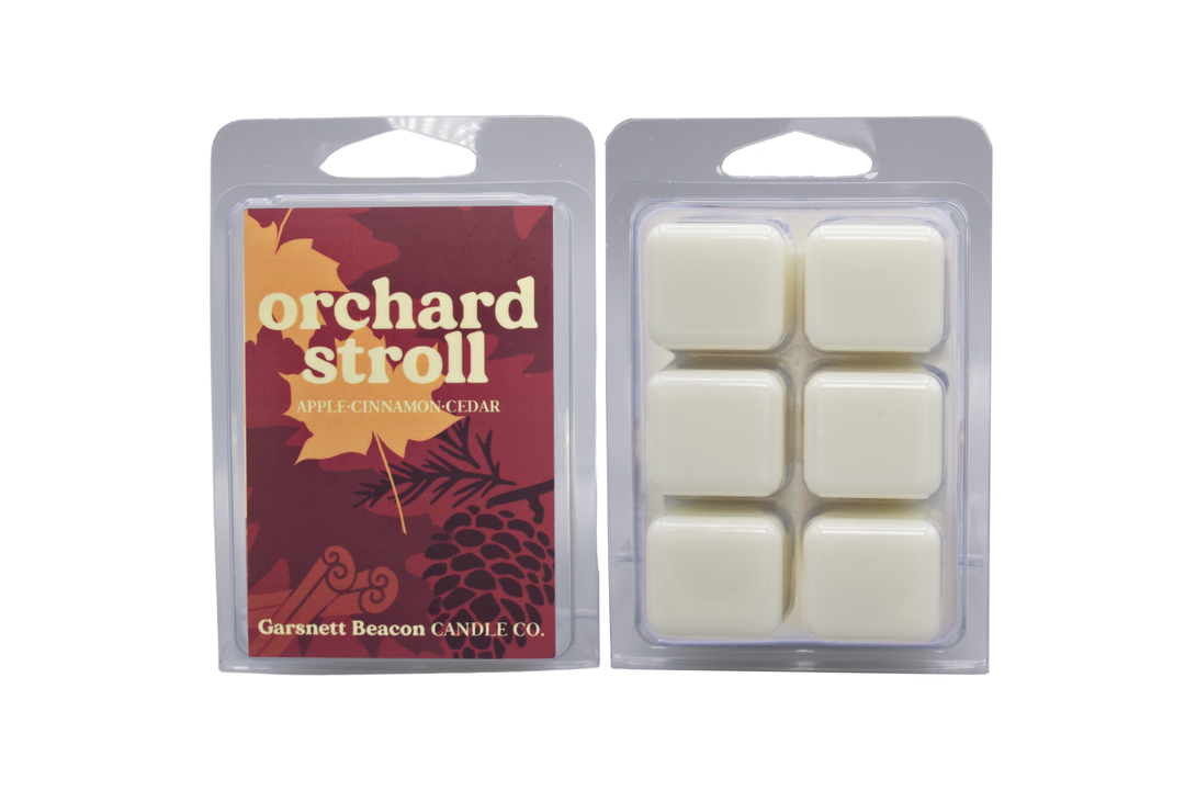 Orchard Stroll Wax Melts - Apple, Cinnamon, Cedar Scent