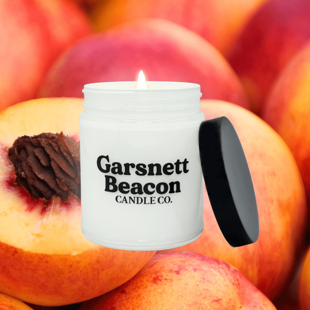 Peach Soy Candle | Garsnett Beacon