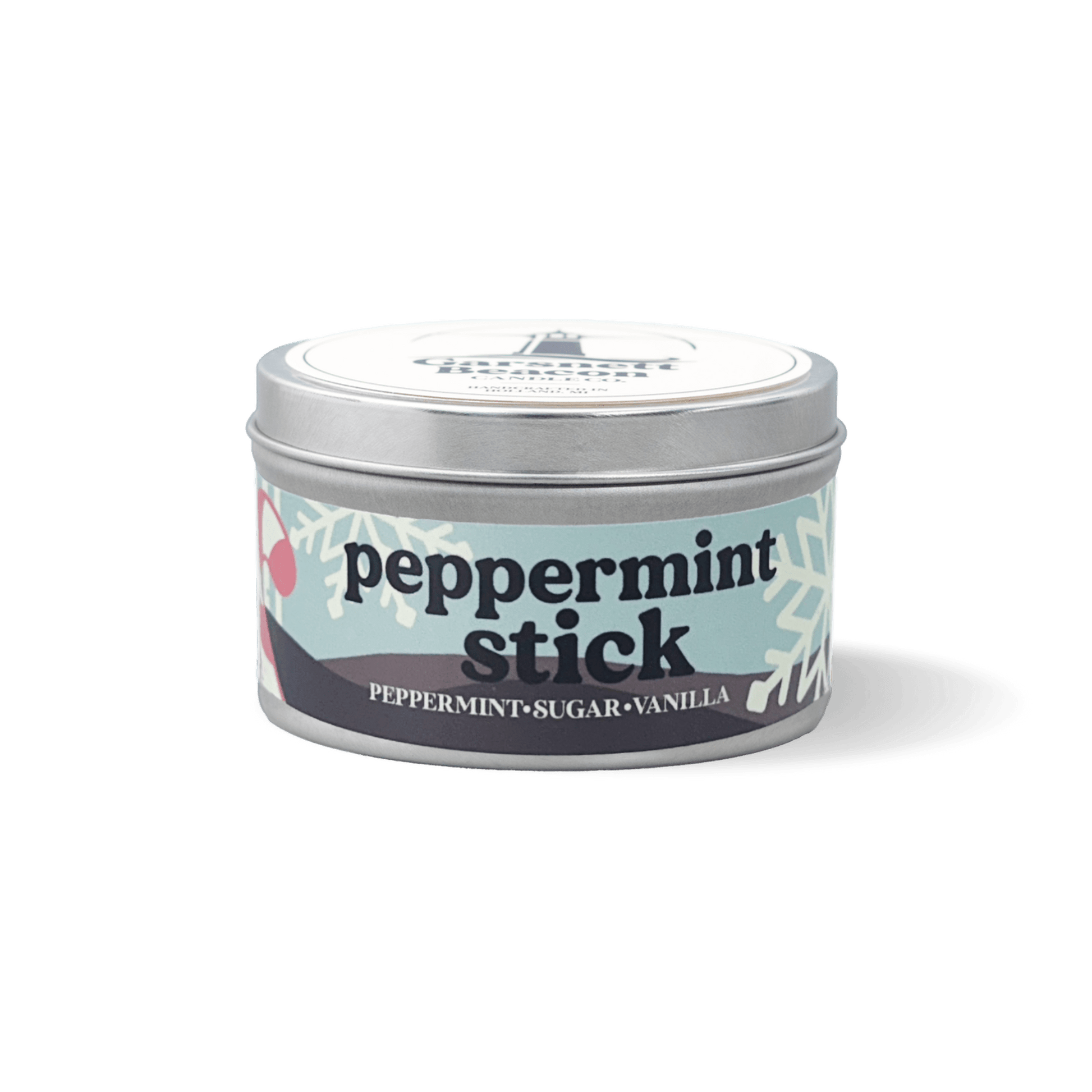 Peppermint Stick Soy Candle | Garsnett Beacon