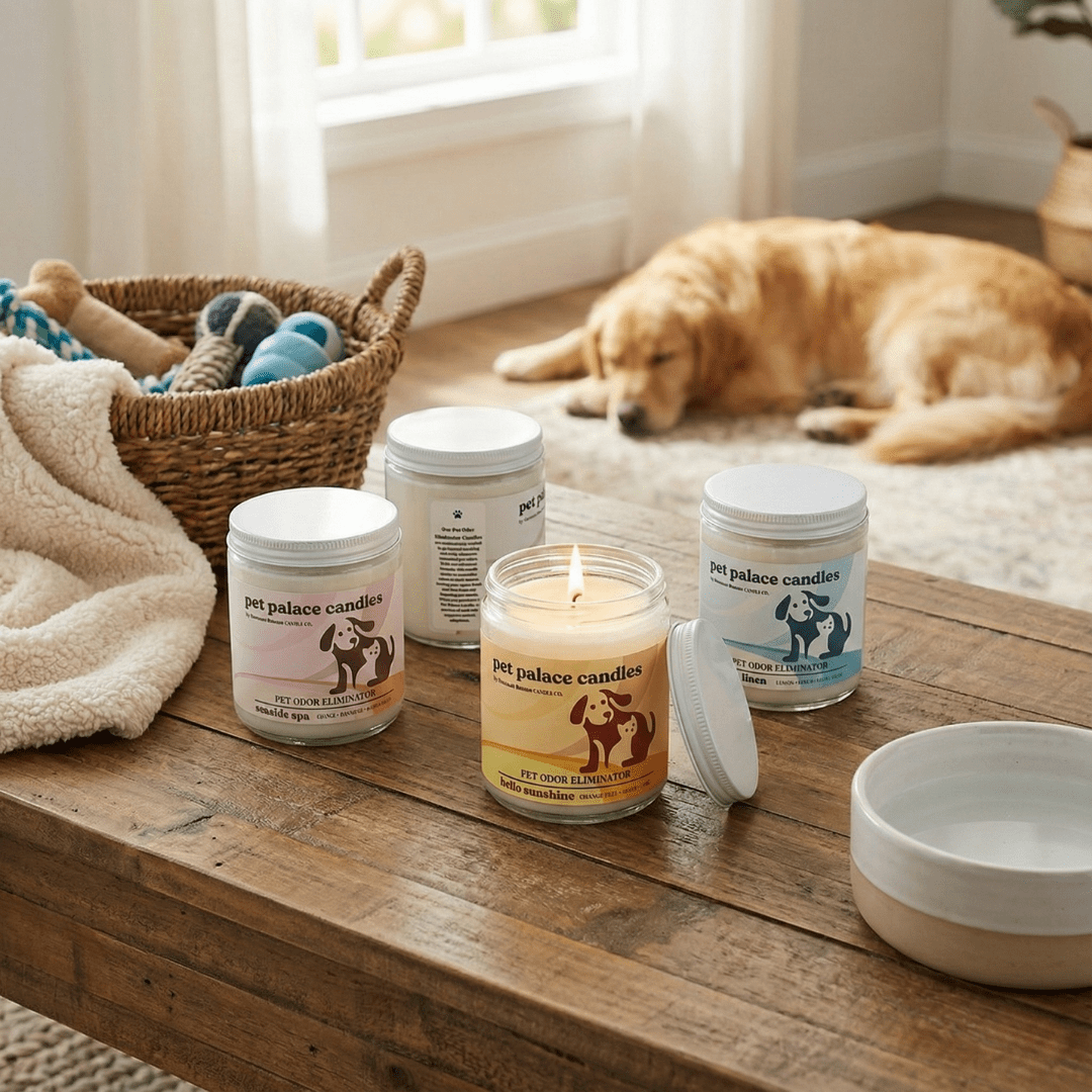 Pet Palace Pet Odor Eliminating Candle | Garsnett Beacon