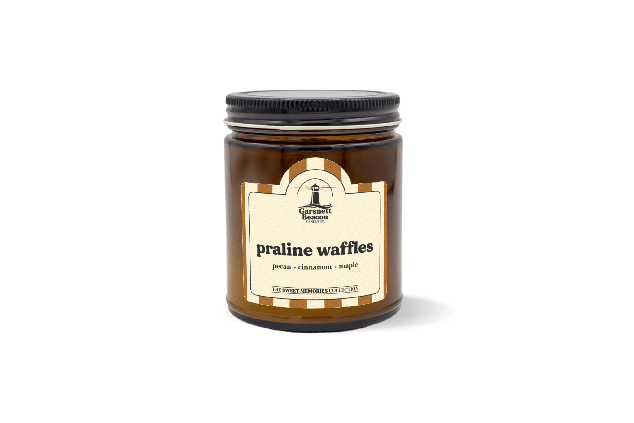 Praline Waffles Candle - Pecan, Cinnamon, Maple Syrup Scent