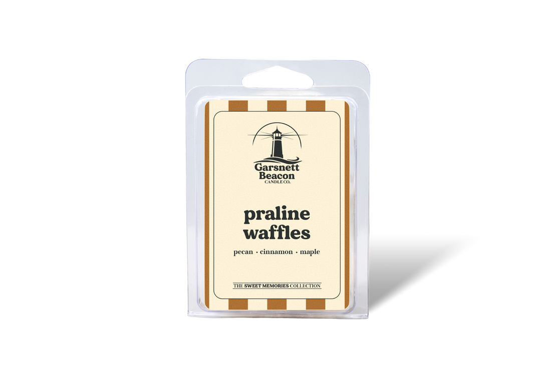 Praline Waffles Wax Melts - Pecan, Cinnamon, Maple Syrup Scent