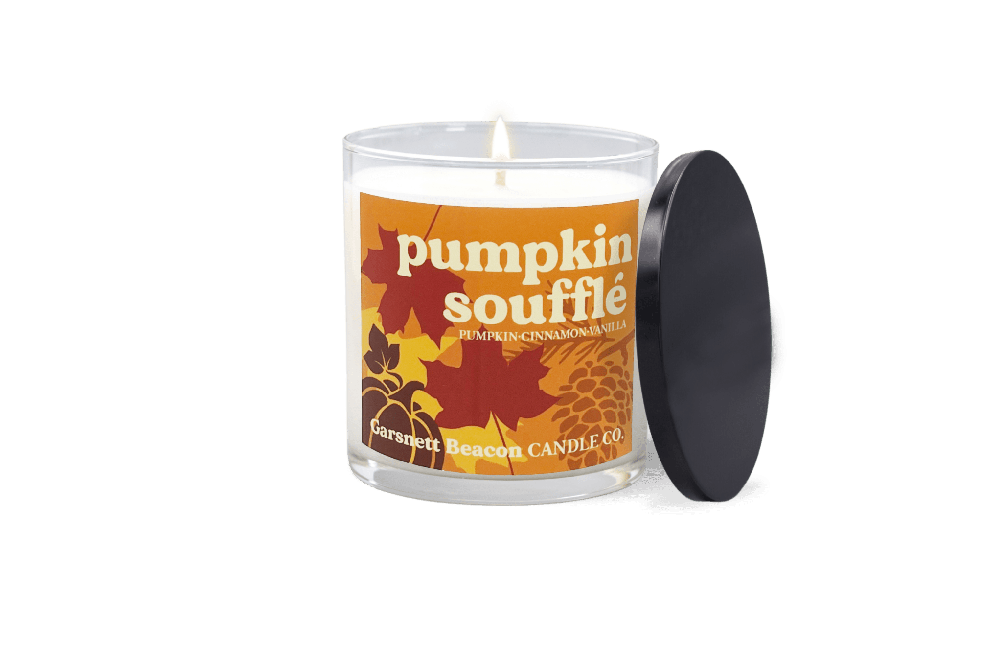 Pumpkin Soufflé Candle - Pumpkin, Cinnamon, Vanilla Scent