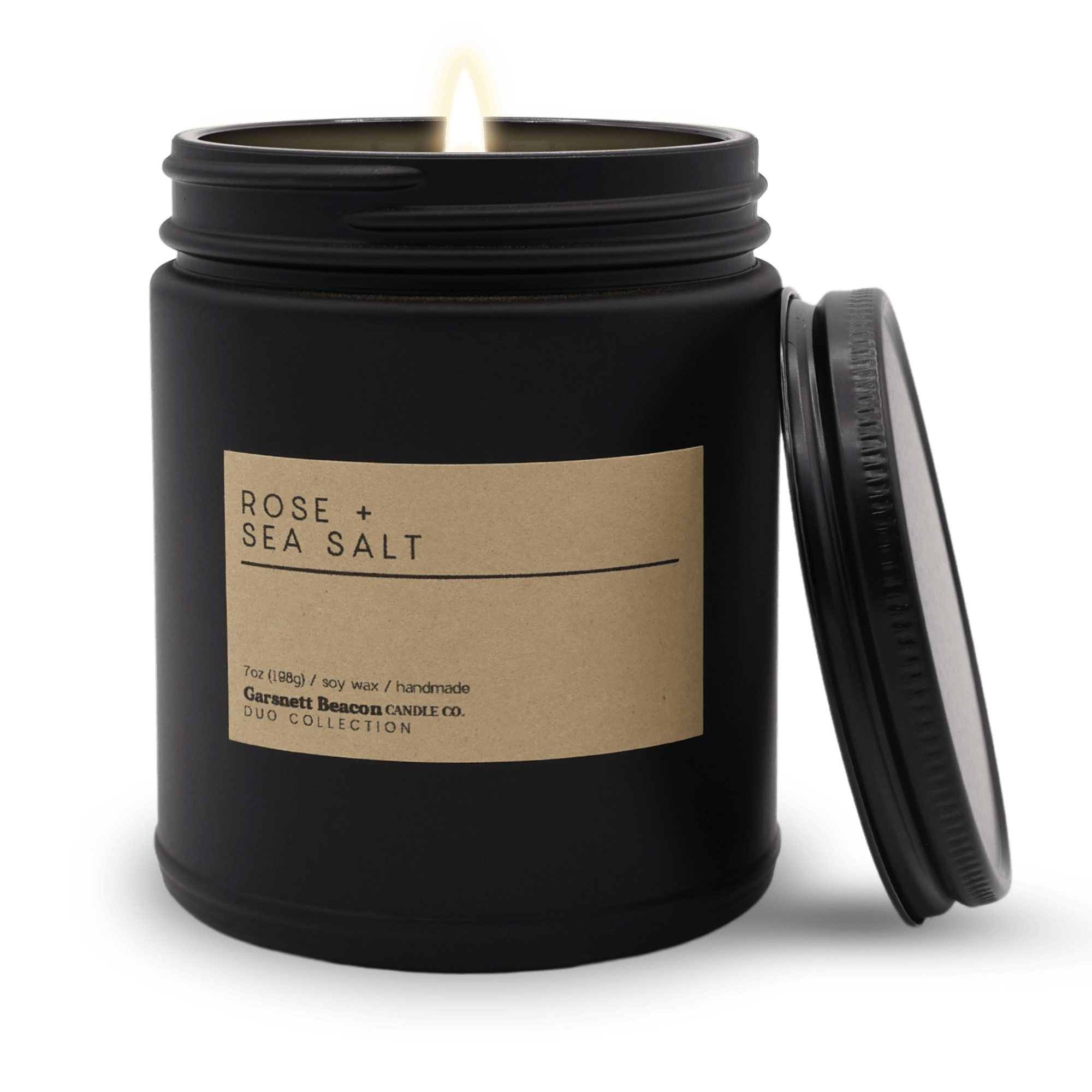 Rose + Sea Salt Luxury Scented Candle 