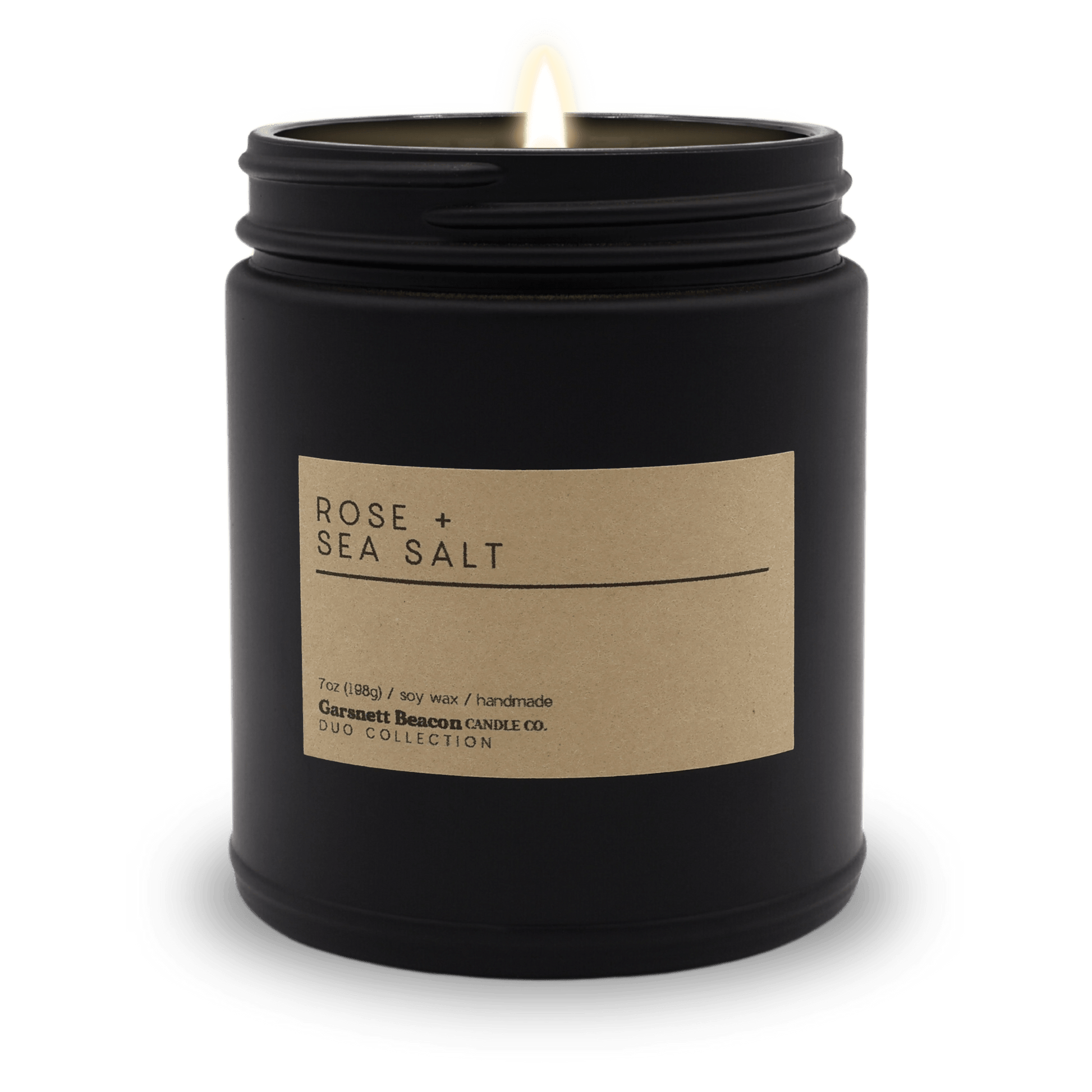 Rose + Sea Salt OUT LOUD DUO Candles | Garsnett Beacon