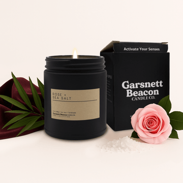 Rose + Sea Salt OUT LOUD DUO Candles | Garsnett Beacon