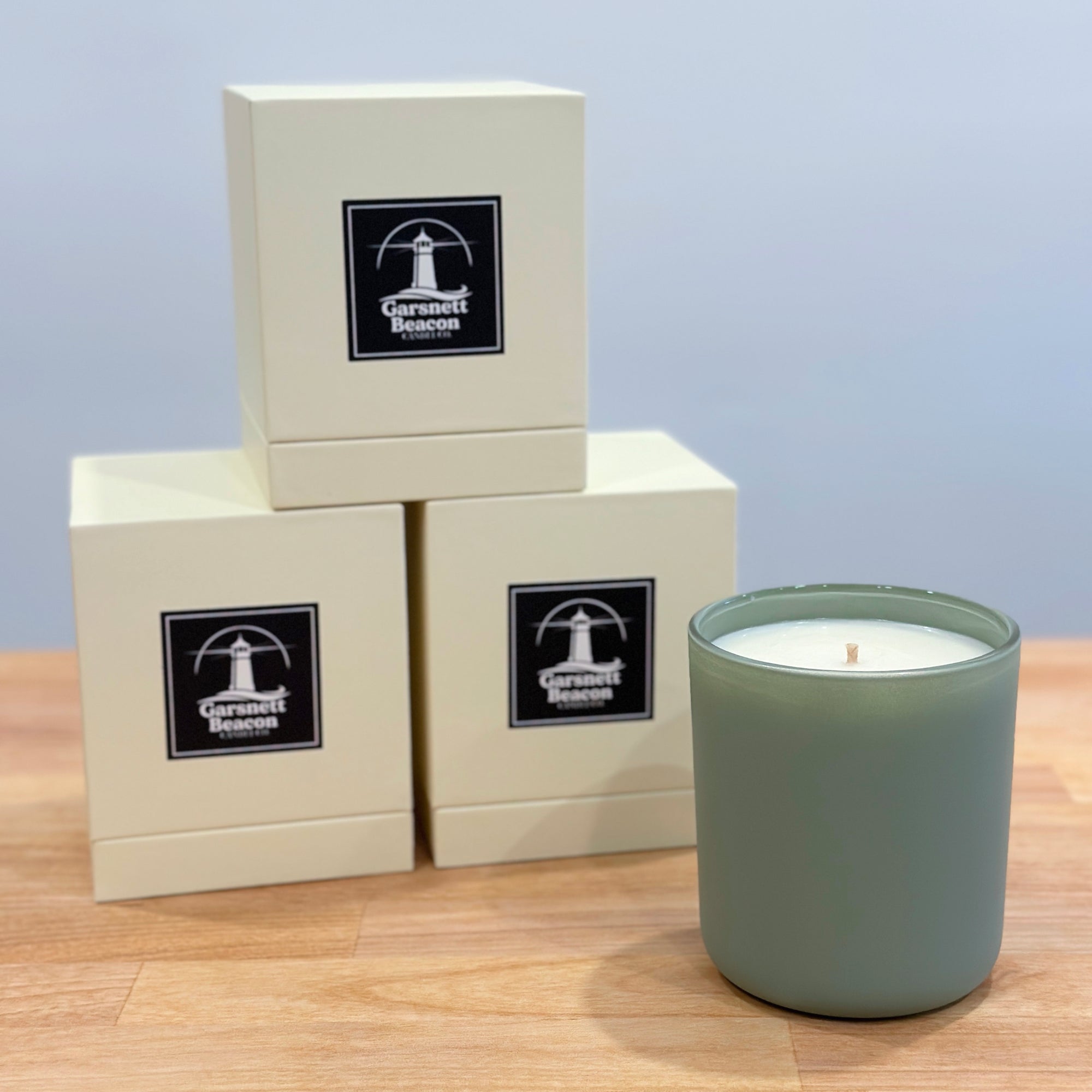 Bergamot + Clover Matte Sage Halo with Box