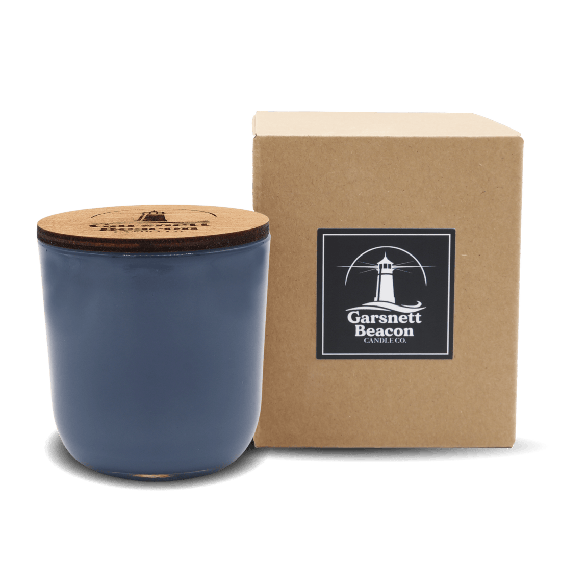 Sapphire Luxury Coconut Soy Candle | Garsnett Beacon