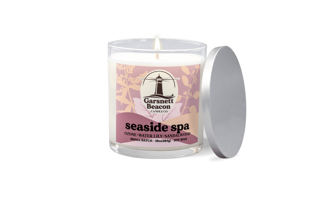 Seaside Spa Soy Candle | Garsnett Beacon