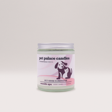 Seaside Spa Pet Odor Eliminator Candle | Garsnett Beacon