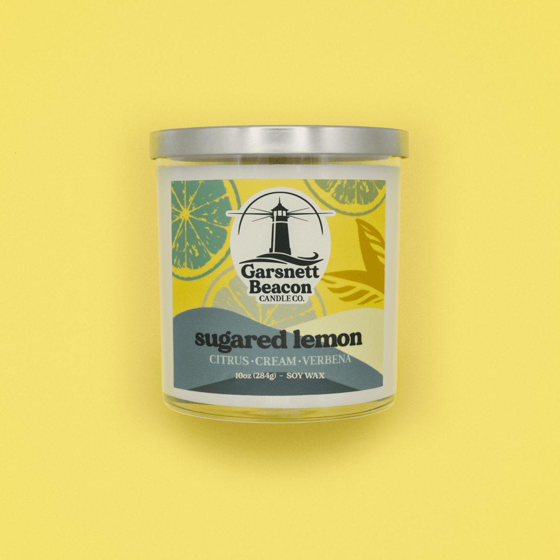Sugared Lemon Soy Candle | Garsnett Beacon