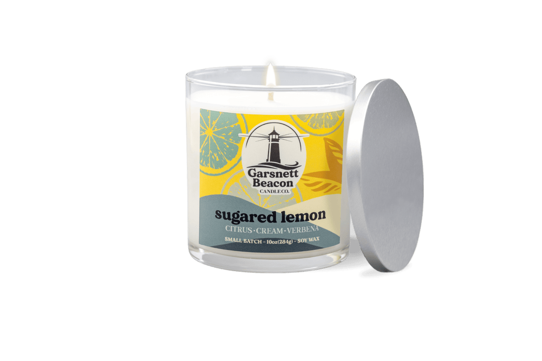 Sugared Lemon Soy Candle | Garsnett Beacon