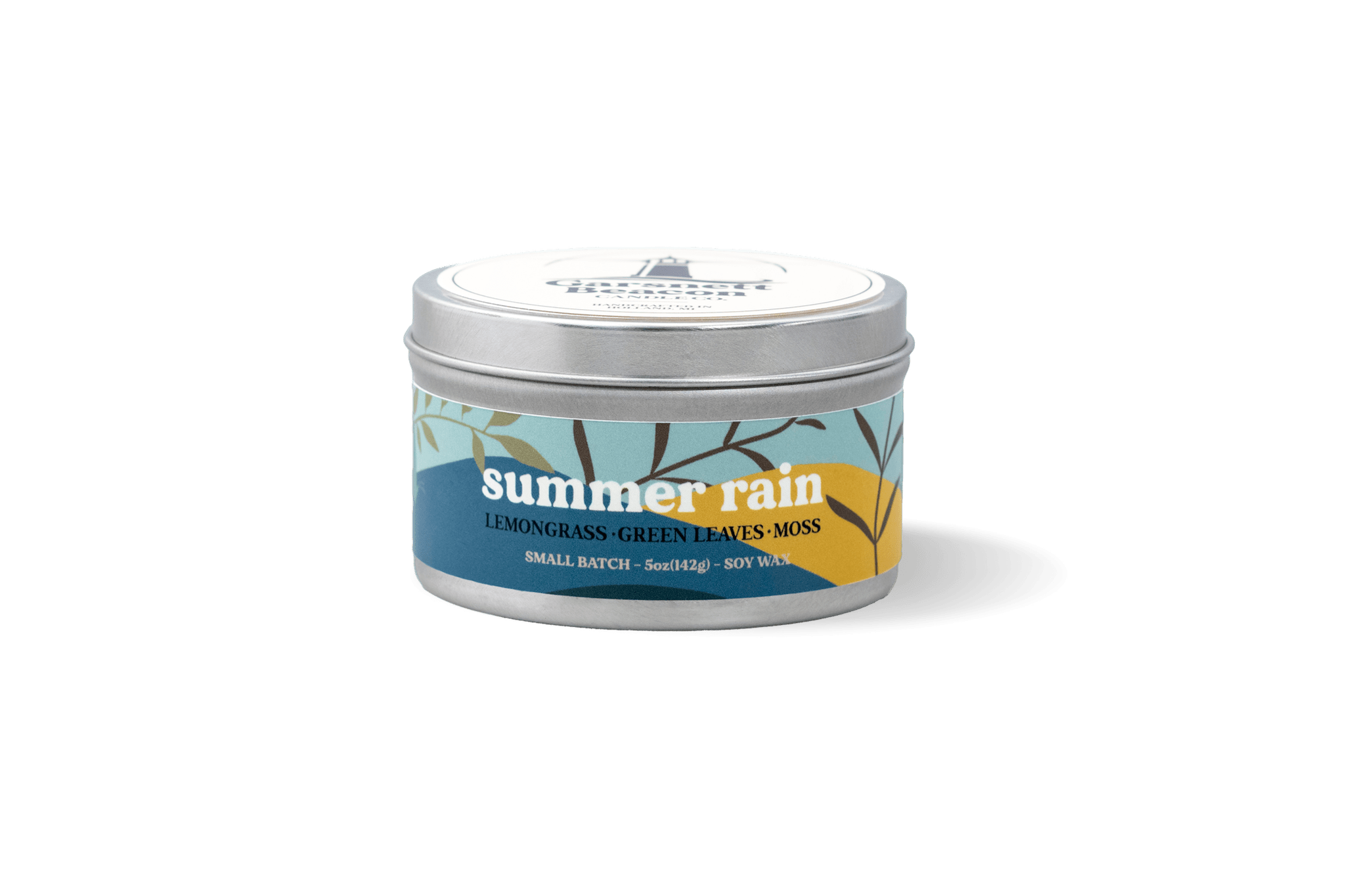 Summer Rain Candle - Rain Water, Greenery, Fresh Cut Grass Scent