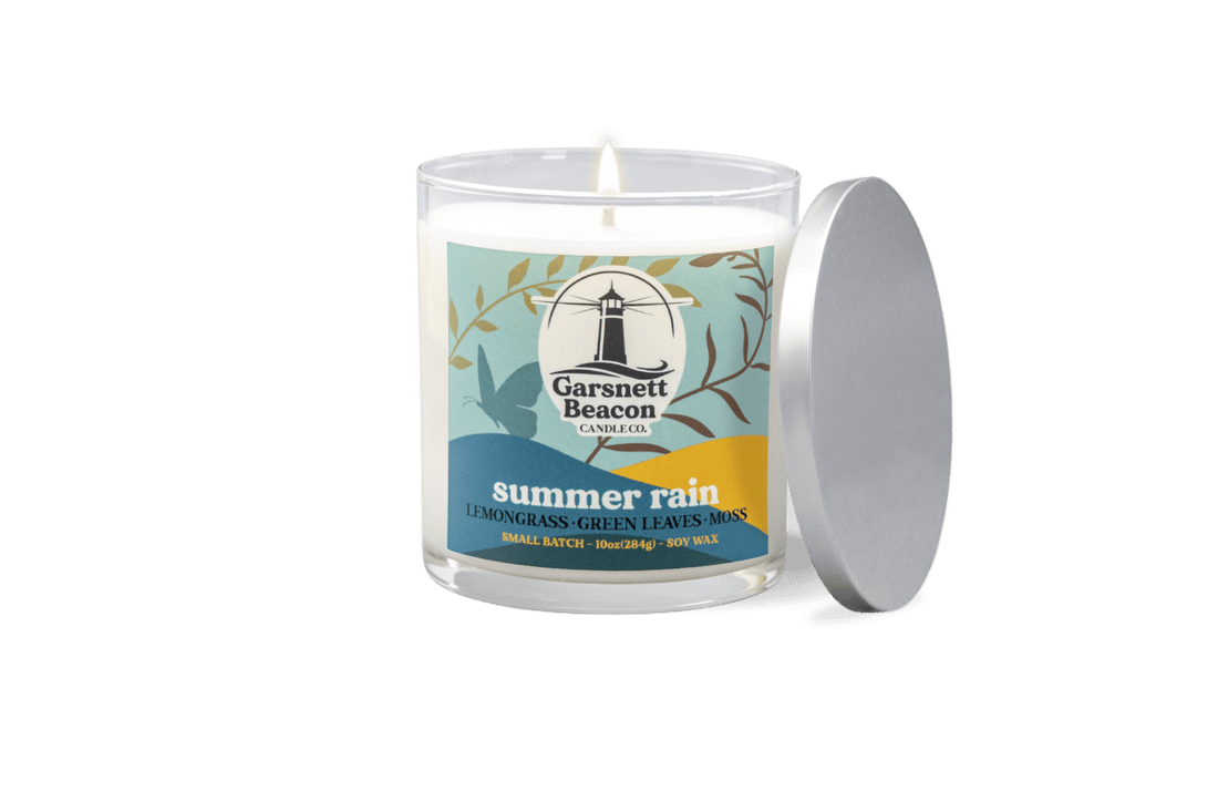 Summer Rain Soy Candle | Garsnett Beacon