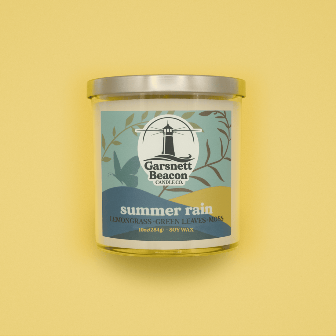 Summer Rain Soy Candle | Garsnett Beacon