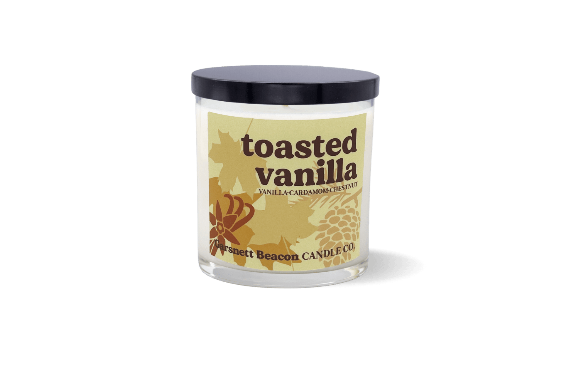 Toasted Vanilla Candle - Vanilla, Cardamom, Chestnut Scent