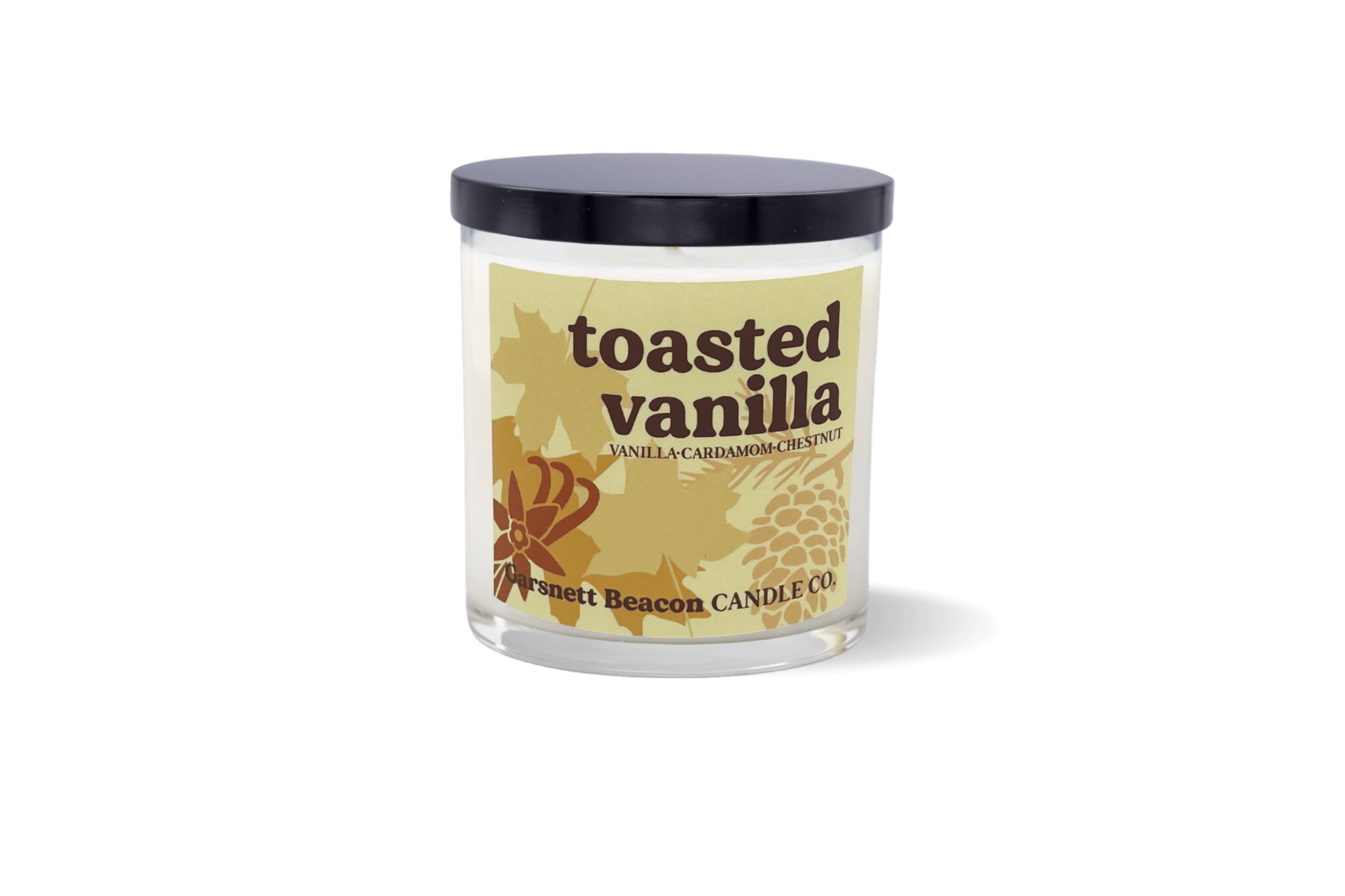 Toasted Vanilla Candle - Vanilla, Cardamom, Chestnut Scent