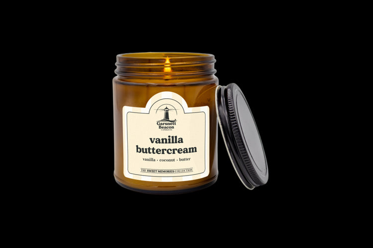 Vanilla Buttercream Candle - Vanilla, Icing, Butter Scent