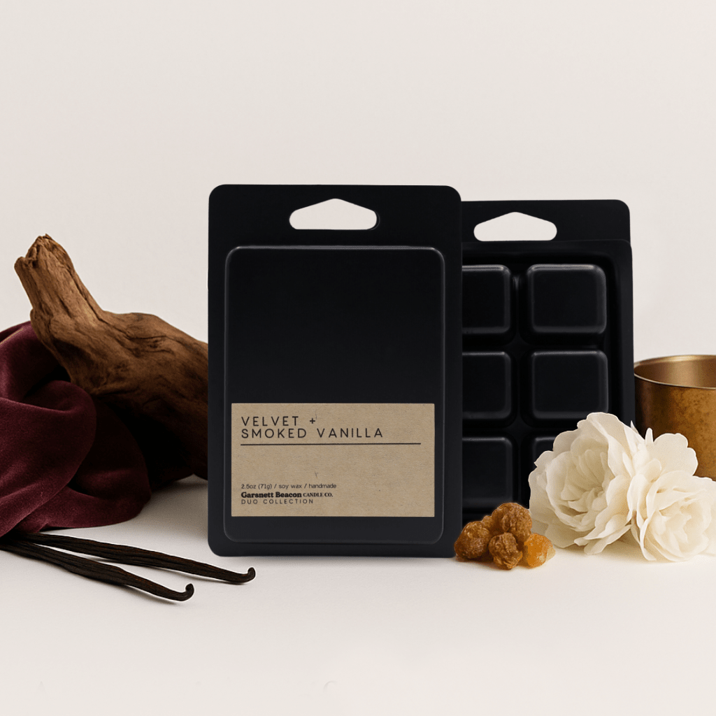 Velvet + Smoked Vanilla Wax Melts | Garsnett Beacon
