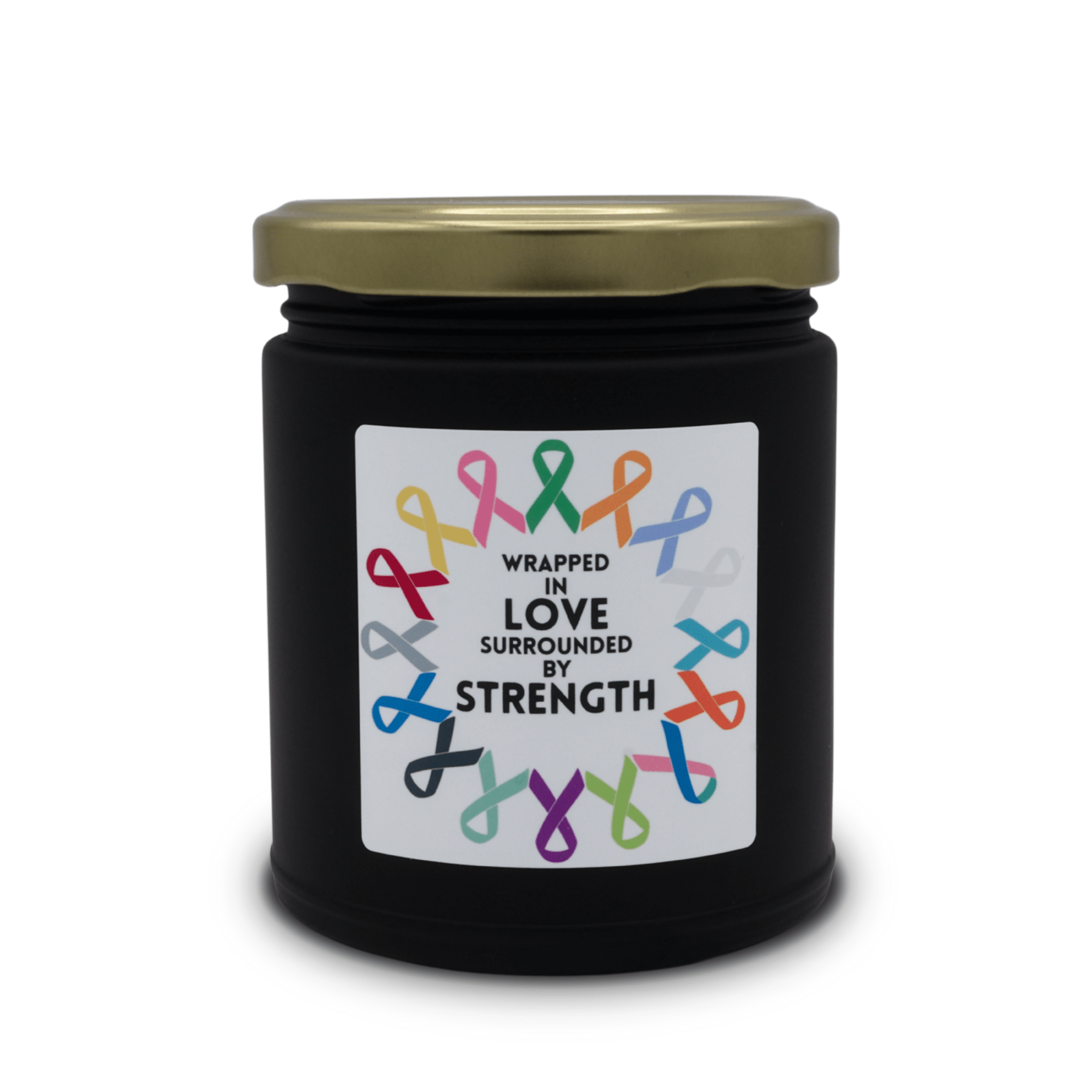 Wrapped in Love Surrounded by Strength Candle | Garsnett Beacon