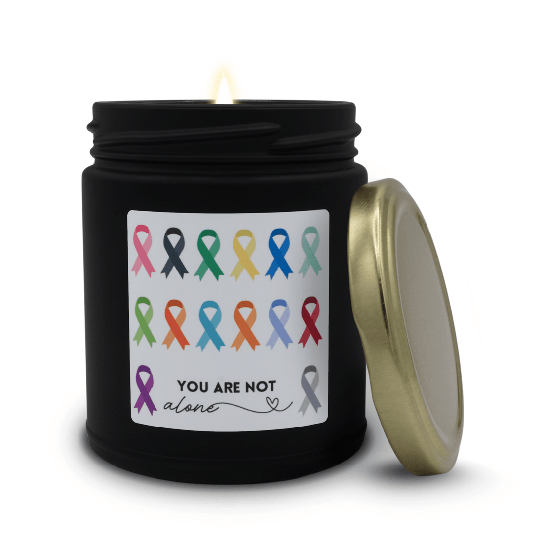 You Are Not Alone Candle | Garsnett Beacon