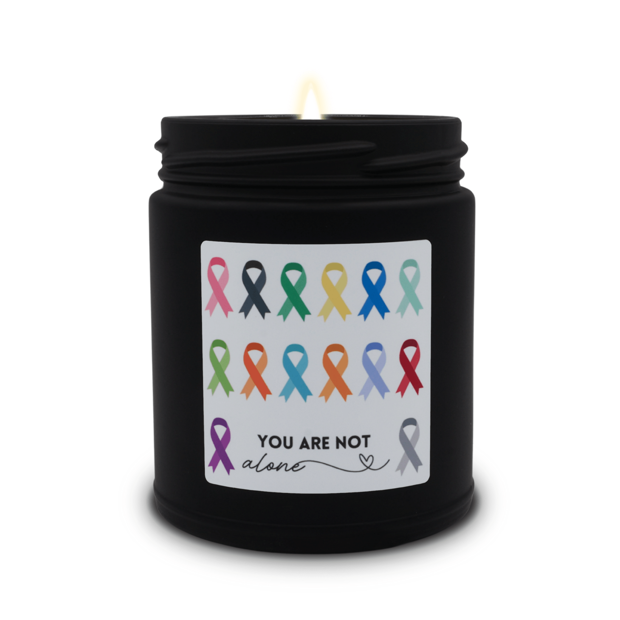 You Are Not Alone Candle | Garsnett Beacon