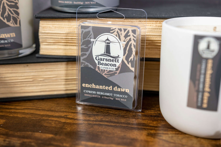 Enchanted Dawn Wax Melts - Cypress, Bergamot, Tobacco Scent