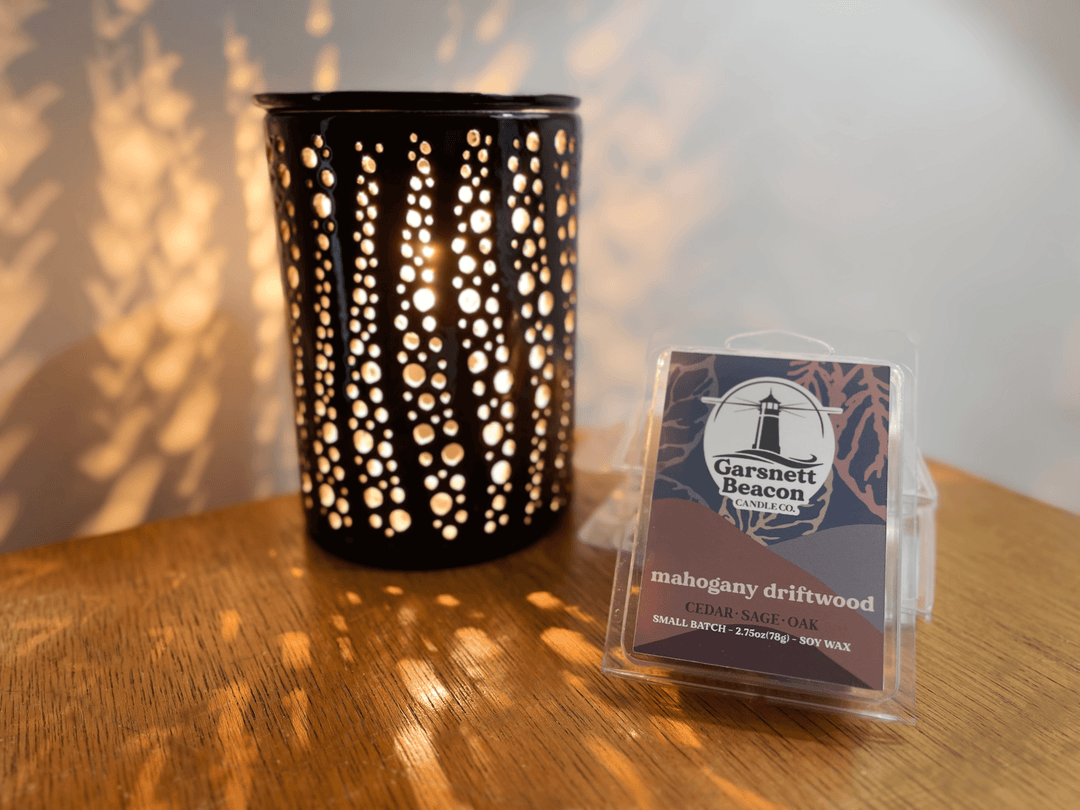 Mahogany Driftwood Wax Melts - Cedar, Sage, Oak Scent