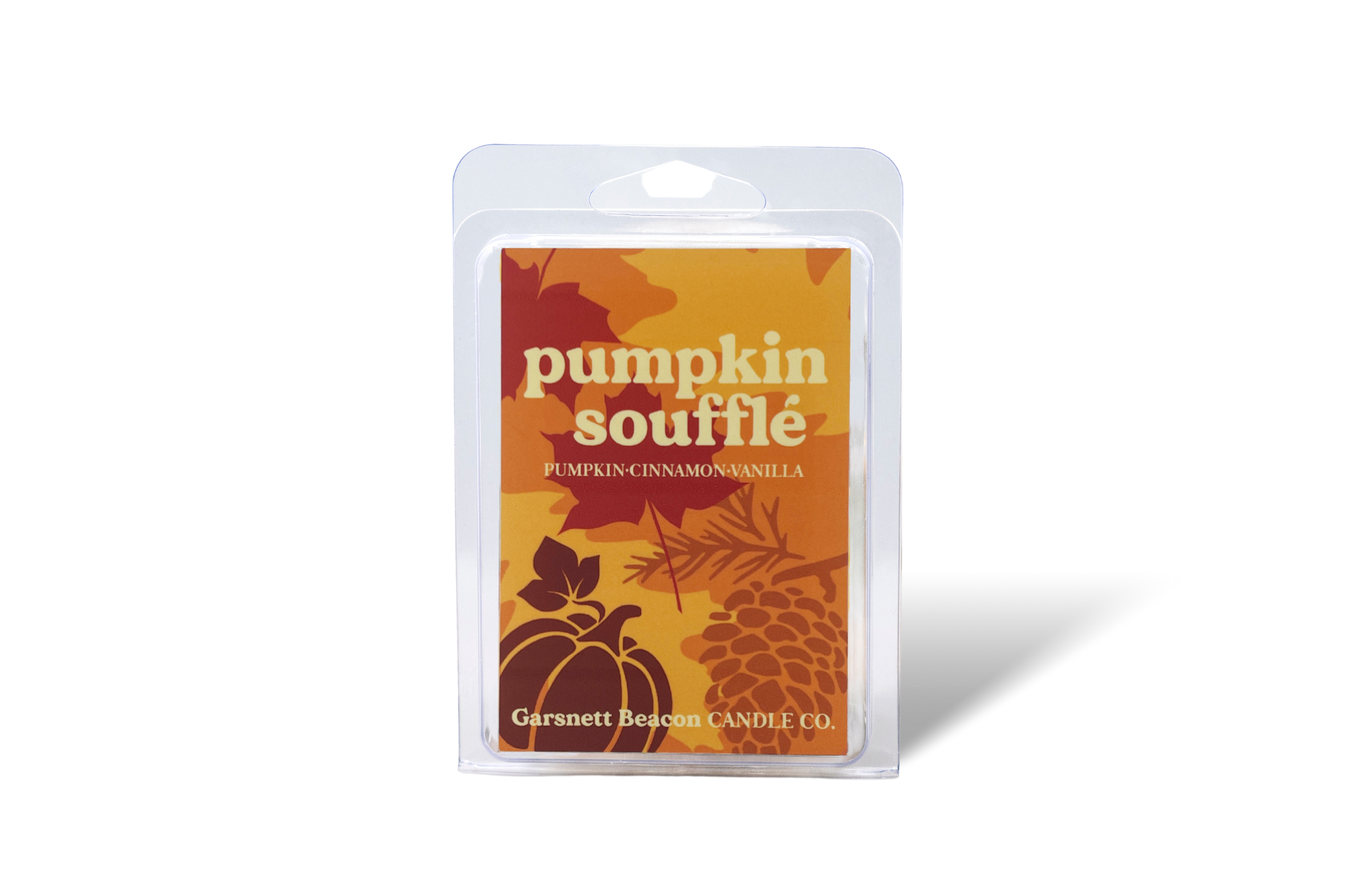 Pumpkin Soufflé Wax Melts - Pumpkin, Cinnamon, Vanilla Scent