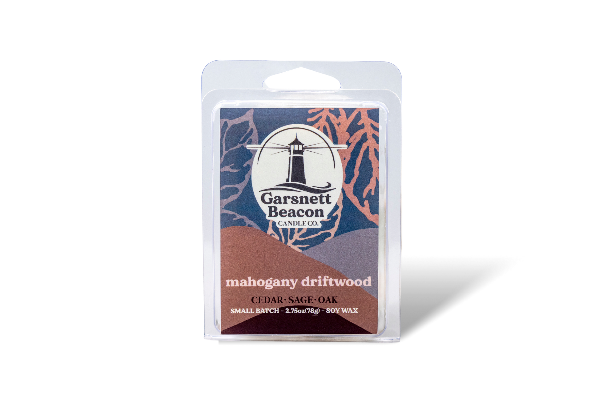 Mahogany Driftwood Wax Melts - Cedar, Sage, Oak Scent