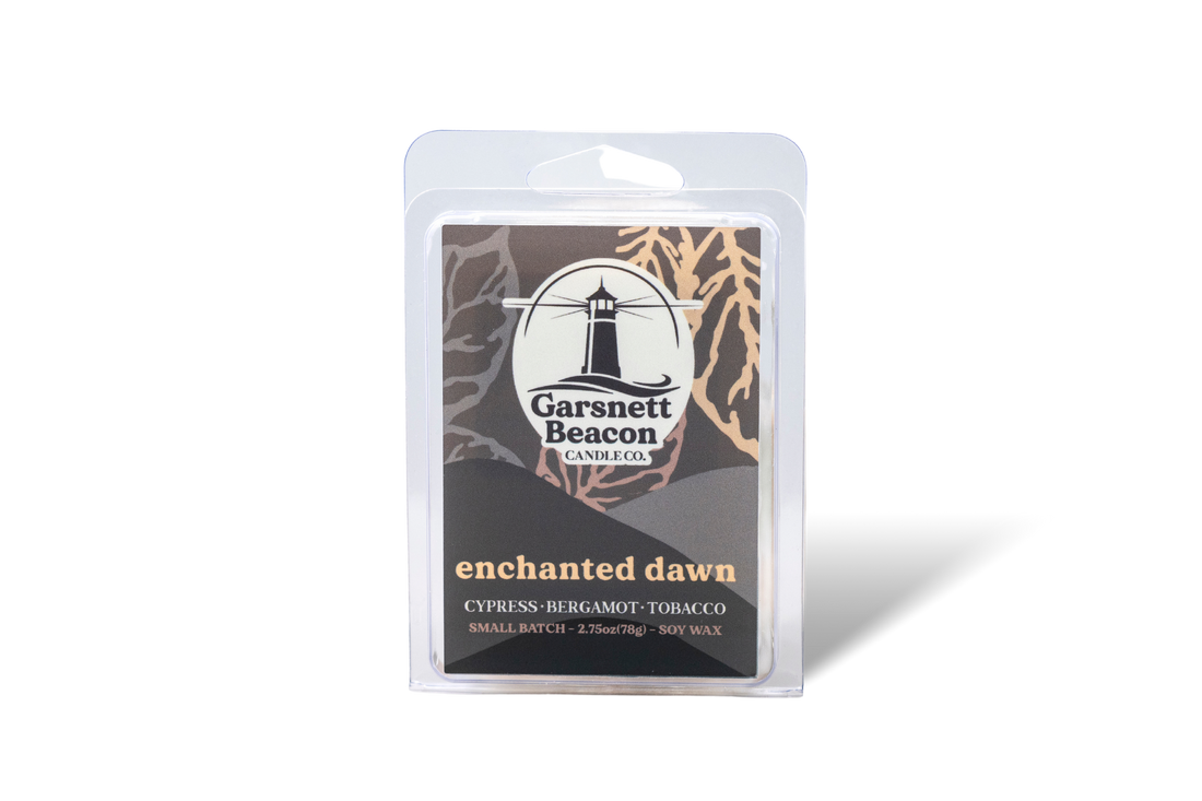 Enchanted Dawn Wax Melts - Cypress, Bergamot, Tobacco Scent