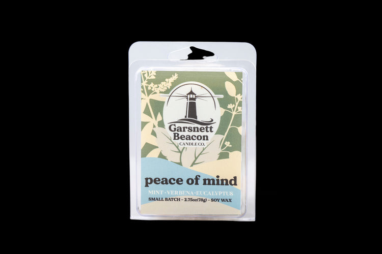 Peace of Mind Wax Melts - Mint, Verbena, Eucalyptus Scent